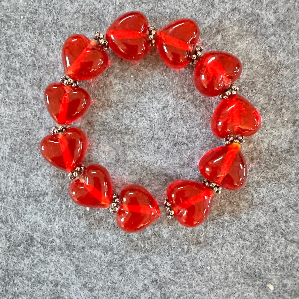 Stretch bracelet of Hearts ❣️